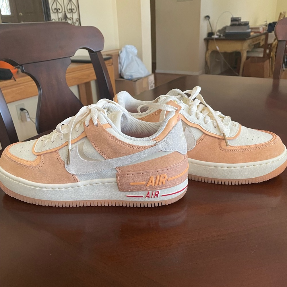 CUSTOM color block air force 1 (womens size 9)